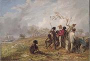 Thomas Baines, Aborigines near the mouth of the Victoria River